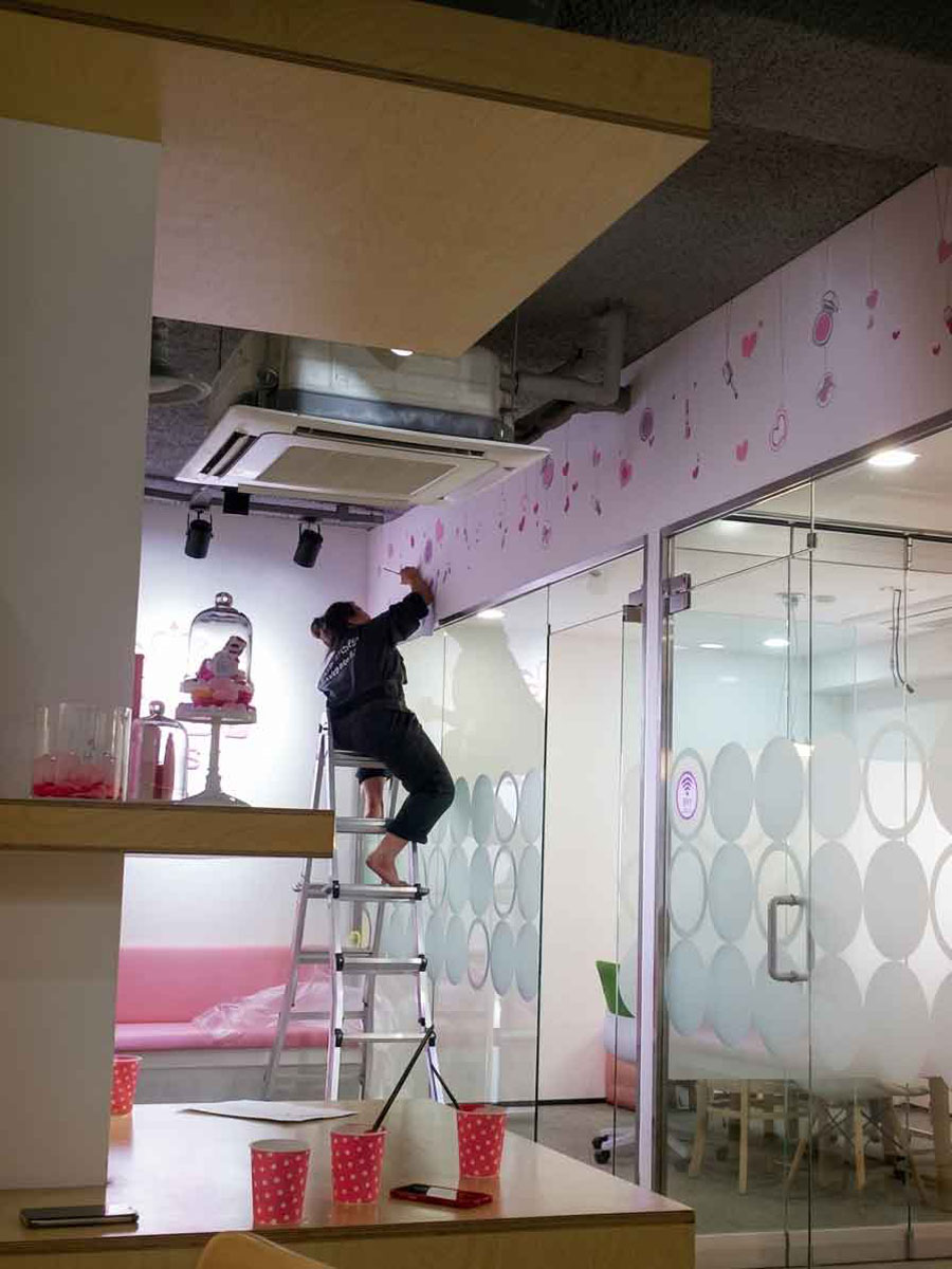 에뛰드하우스 벽화 4